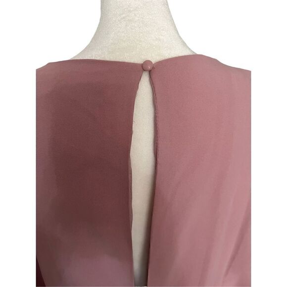 DO+BE Mauve V-Neck Dress - Women’s XL NEW - Picture 6 of 9